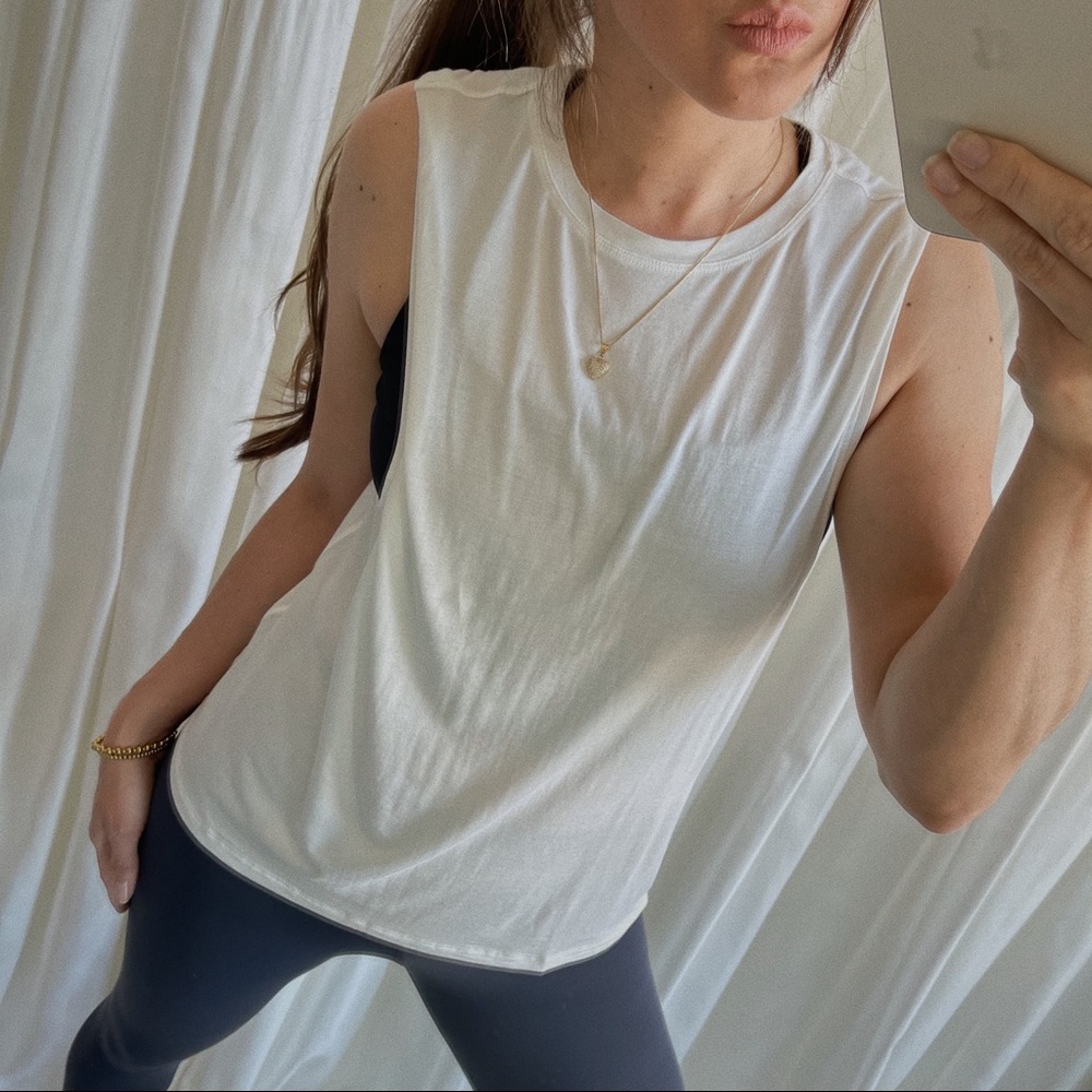 3pcs Daily Workout Tops — In Off-White - Picture 8 of 11